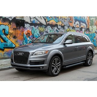 Marchepieds Latéraux New Vision Black (2 pcs, Aluminium) Audi Q7 2005-2015 photo 1