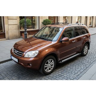 Marchepieds Latéraux New Vision (2 pcs, Aluminium) Chery Tiggo 1 2005-2016 photo 1