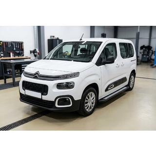 Marchepieds Latéraux New Vision Black (2 pcs, Aluminium) Citroen Berlingo/Multispace 2018- photo 1