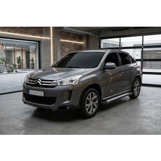 Marchepieds Latéraux New Vision Black (2 pcs, Aluminium) Citroen C-4 Aircross 2012-2017 photo 1
