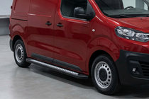 Citroen Jumpy/Dispatch 2017- Marchepieds Latéraux Vision New Black (2 pcs, Aluminium) photo 1
