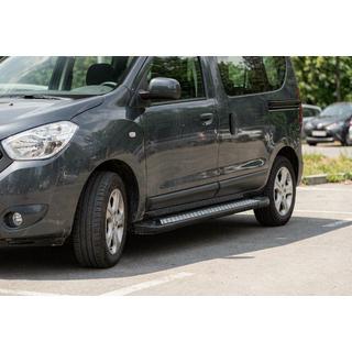 Marchepieds Latéraux New Vision Black (2 pcs, Aluminium) Dacia Dokker 2013-2022 photo 1