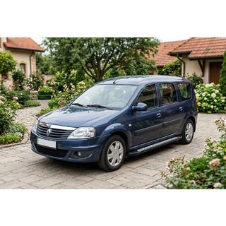 Marchepieds Latéraux New Vision Black (2 pcs, Aluminium) Dacia Logan MCV 2004-2014 photo 1
