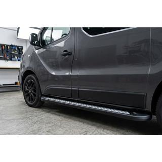 Marchepieds Latéraux New Vision Black (2 pcs, Aluminium) Fiat Talento 2016- photo 1