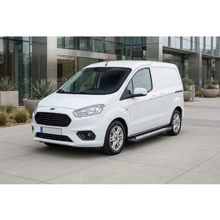 Marchepieds Latéraux New Vision Black (2 pcs, Aluminium) Ford Courier 2014-2023 photo 1