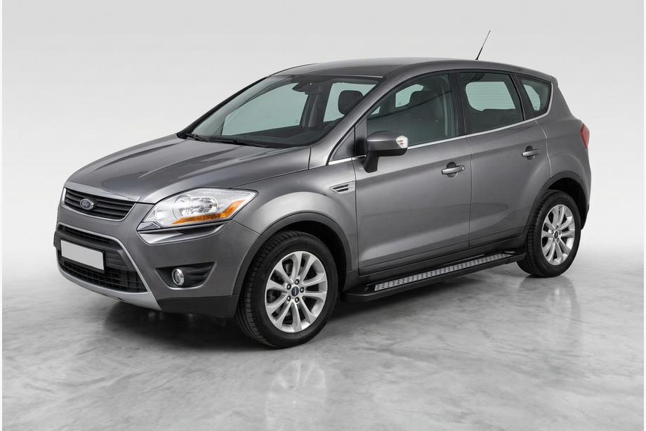 Ford Kuga 2008-2013 Marchepieds Latéraux New Vision Black (2 pcs, Aluminium) Photo 1