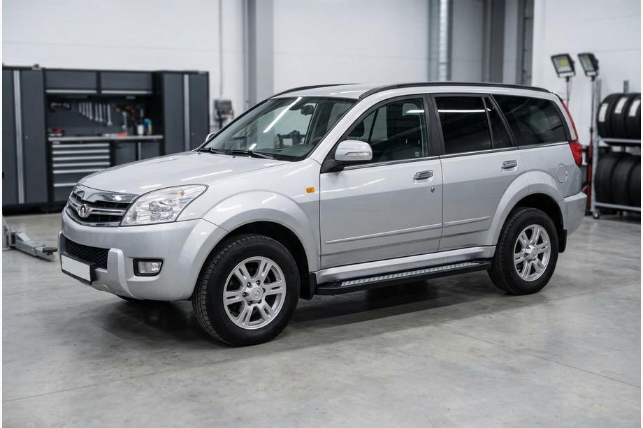 GreatWall Haval/Hover H3 2005-2013 Marchepieds Latéraux New Vision Black (2 pcs, Aluminium) Image