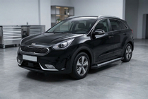 Kia Niro 2016–2021 Marchepieds Latéraux New Vision Black (2 pcs, Aluminium) photo 1