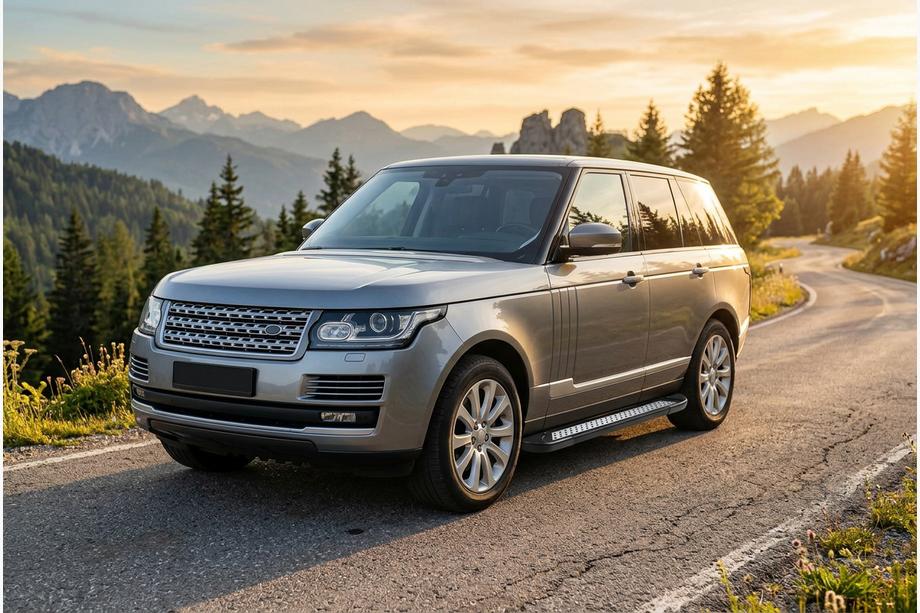 Range Rover IV L405 2013-2021 Marchepieds Latéraux New Vision Black (2 pcs, Aluminium) Image