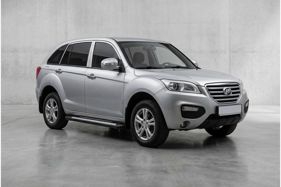 Lifan X60 2011- Marchepieds Latéraux New Vision Black (2 pcs, Aluminium) Image