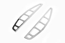 Fiat Doblo I 2001-2005 Caches chromés pour feux arrière (2 pcs, inox) Carmos - Acier Inoxydable Turc photo 3