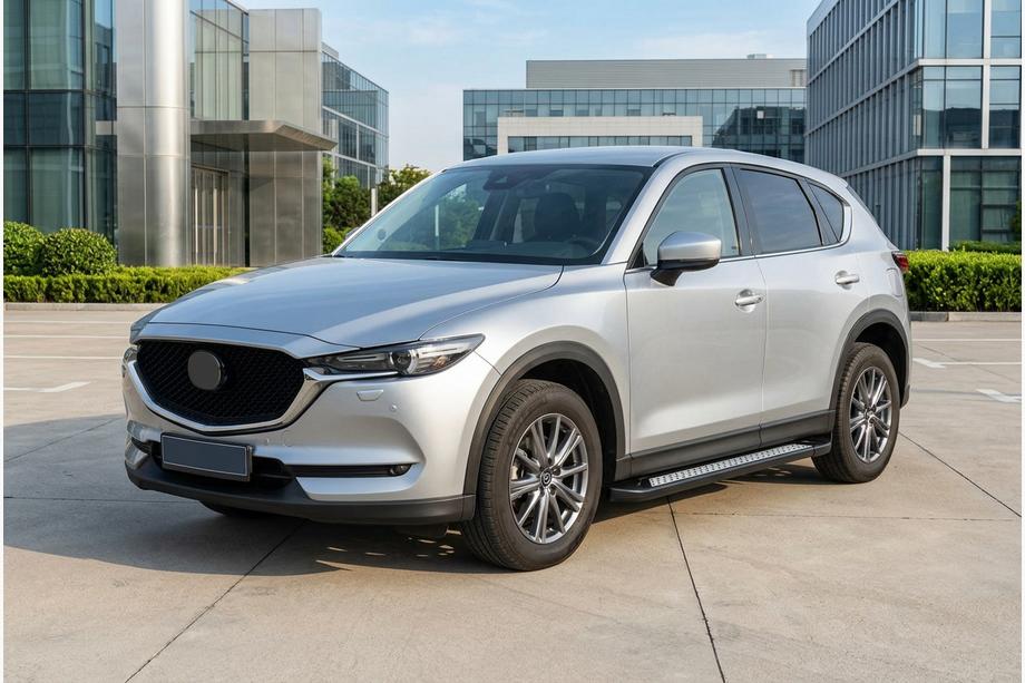 Mazda CX-5 2017–2025 Marchepieds Latéraux New Vision Black (2 pcs, Aluminium) Image