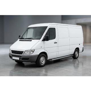 Marchepieds Latéraux New Vision Black (2 pcs, Aluminium) Mercedes Sprinter W901/902/903/904/905 1995–2006 photo 1