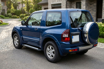 Mitsubishi Pajero Wagon III 1999-2006 Marchepieds Latéraux New Vision Black (2 pcs, Aluminium) photo 1