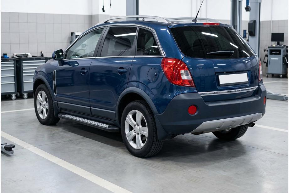 Opel Antara 2006-2017 Marchepieds Latéraux Vision New Black (2 pcs, Aluminium) Image