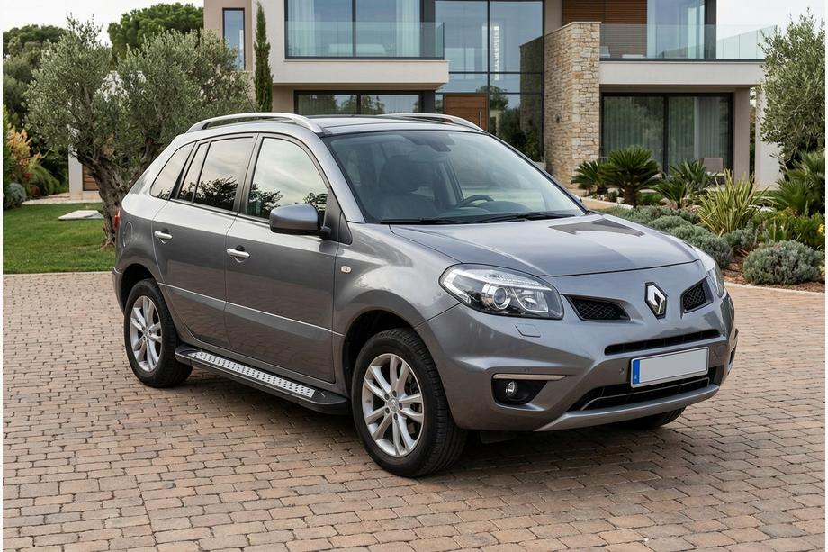 Renault Koleos 2008-2016 Marchepieds Latéraux New Vision Black (2 pcs, Aluminium) Image