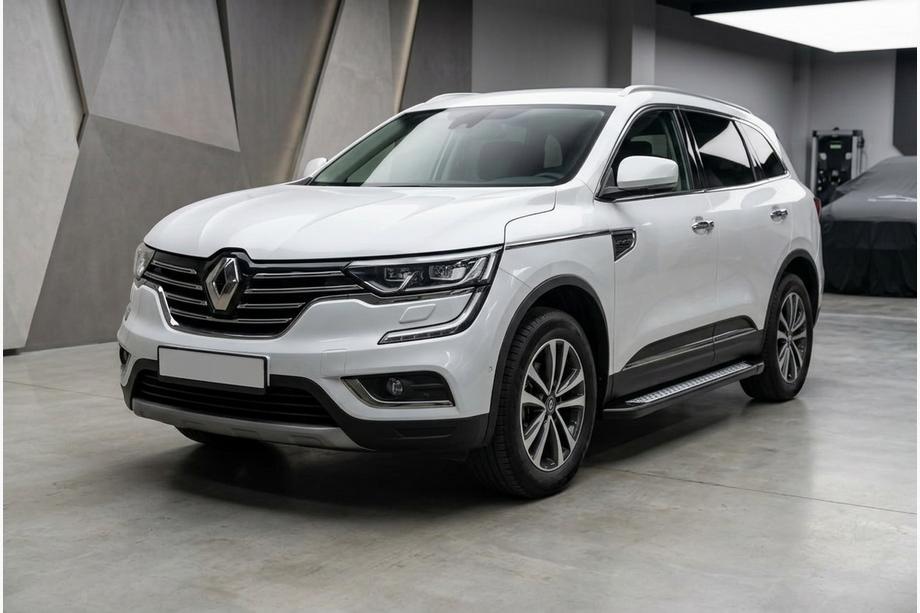 Renault Koleos 2016-2024 Marchepieds Latéraux New Vision Black (2 pcs, Aluminium) Image