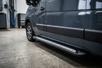 Renault Master 2011-2023 Marchepieds Latéraux New Vision Black (2 pcs, Aluminium) photo 1