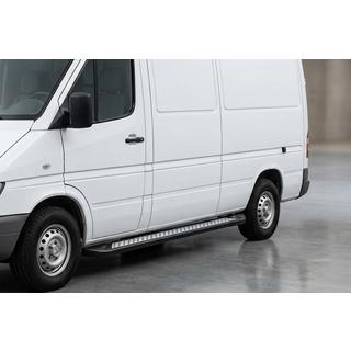 Marchepieds Latéraux New Vision Black (2 pcs, Aluminium) Volkswagen LT 1995-2006 photo 1