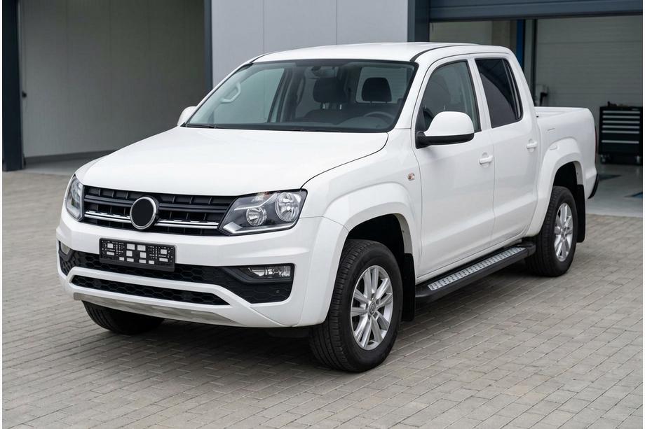 Volkswagen Amarok 2010-2022 Marchepieds Latéraux New Vision Black (2 pcs, Aluminium) Image