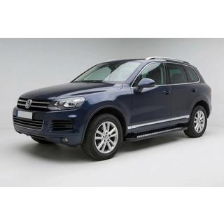 Marchepieds Latéraux New Vision Black (2 pcs, Aluminium) Volkswagen Touareg 2010-2018 photo 1