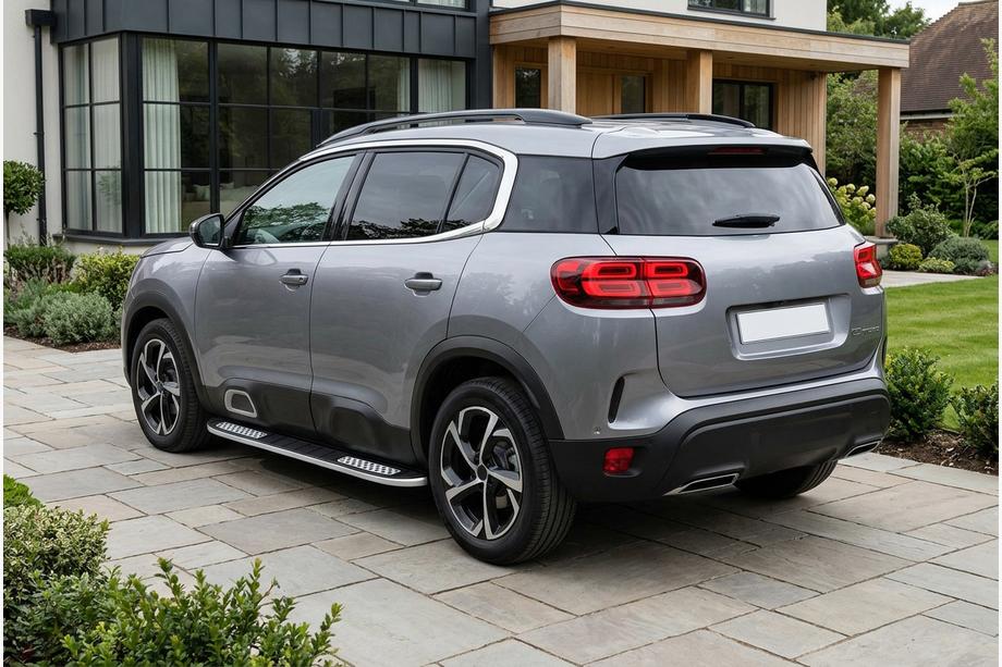 Citroen C5 Aircross 2017-2025 Marchepieds Latéraux Tayga V2 (2 pcs, Aluminium) Image