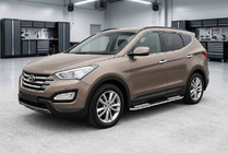 Hyundai Santa Fe 3 2012-2018 Marchepieds Latéraux Tayga V2 (2 pcs, Aluminium) photo 1
