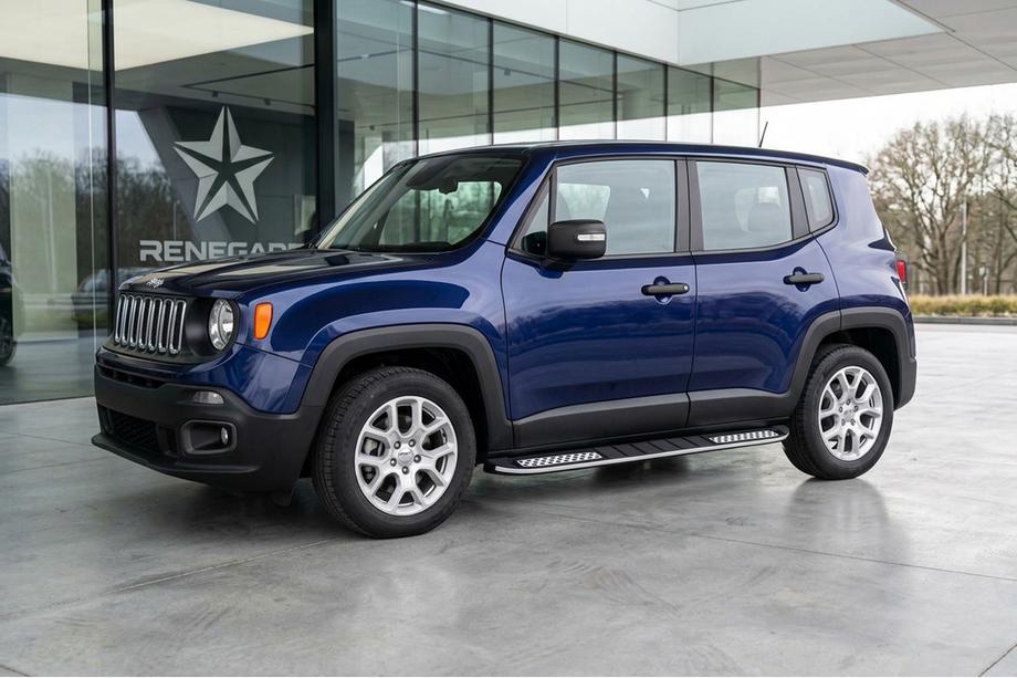 Jeep Renegade 2014- Marchepieds Latéraux Tayga V2 (2 pcs, Aluminium) Photo 1