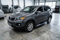 Kia Sorento II XM 2009-2014 Marchepieds Latéraux Tayga V2 (2 pcs, Aluminium) 2013-2016 photo 1