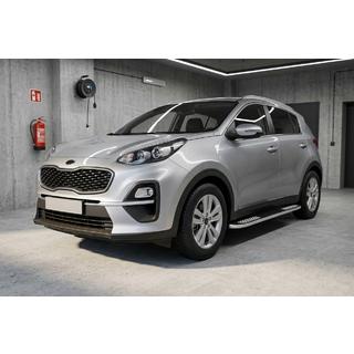 Marchepieds Latéraux Tayga V2 (2 pcs, Aluminium) Kia Sportage 2015-2021 photo 1