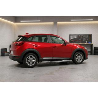 Marchepieds Latéraux Tayga V2 (2 pcs, Aluminium) Mazda CX-3 2015- photo 1