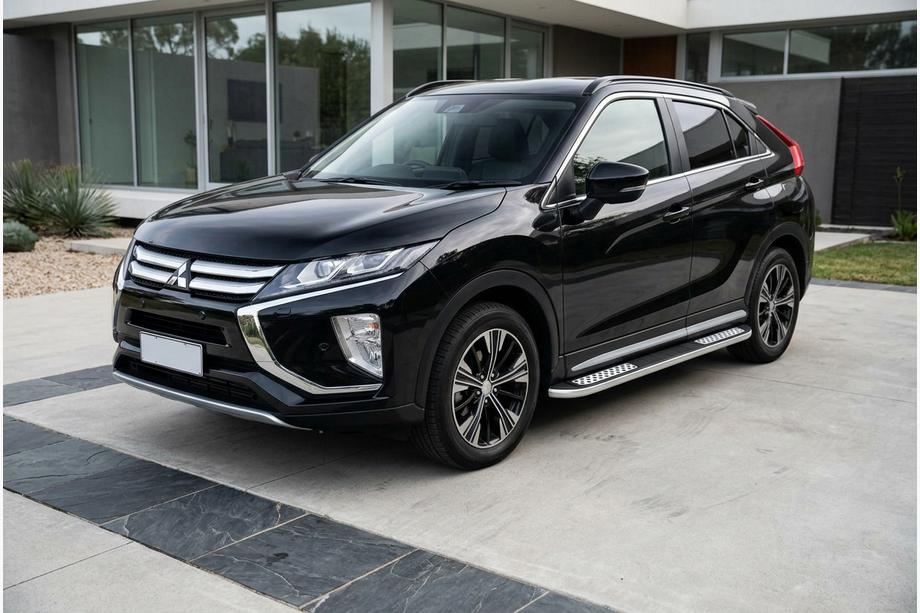 Mitsubishi Eclipse Cross 2017- Marchepieds Latéraux Tayga V2 (2 pcs, Aluminium) Image