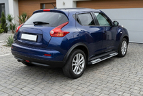 Nissan Juke 2010-2019 Marchepieds Latéraux Tayga V2 (2 pcs, Aluminium) photo 1