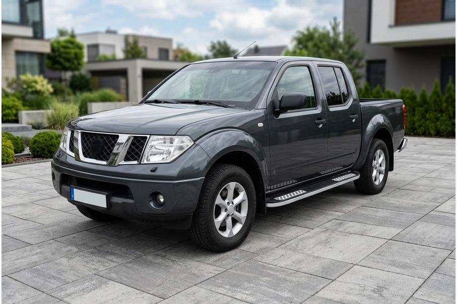 Nissan Navara 2006-2015 Marchepieds Latéraux Tayga V2 (2 pcs, Aluminium) Photo 1