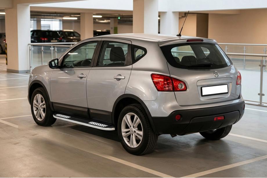 Nissan Qashqai 2007-2010 Marchepieds Latéraux Tayga V2 (2 pcs, Aluminium) Photo 1