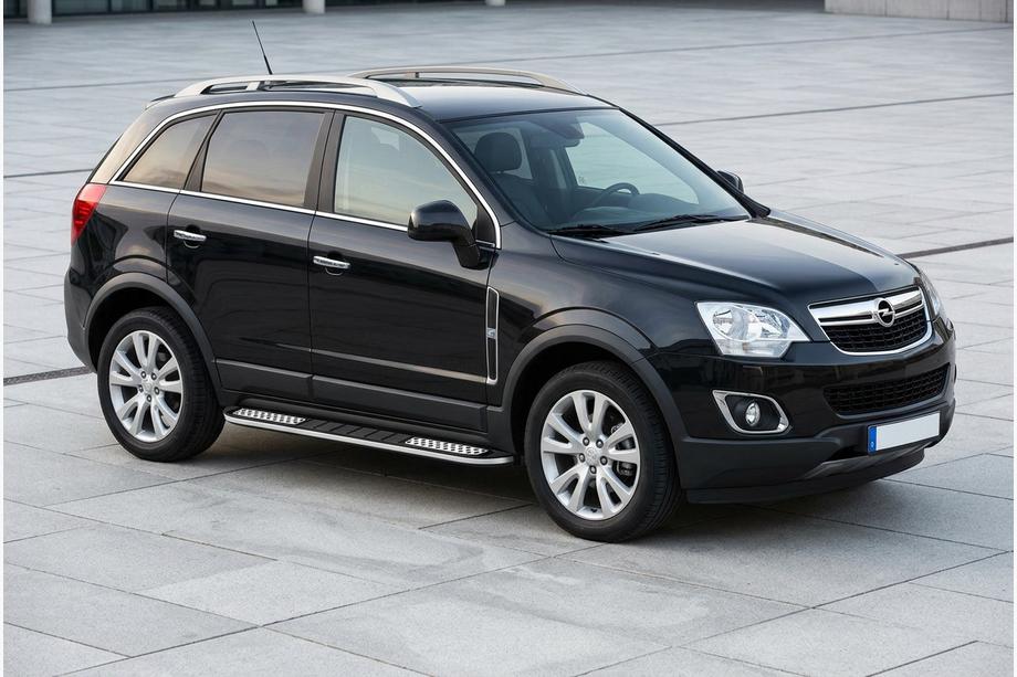 Opel Antara 2006-2017 Marchepieds Latéraux Tayga V2 (2 pcs, Aluminium) 2016-2018 Image