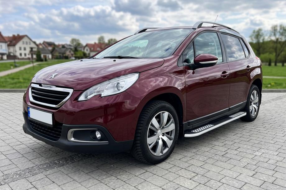 Peugeot 3008 2008-2016 Marchepieds Latéraux Tayga V2 (2 pcs, Aluminium) 2014-2016 Image