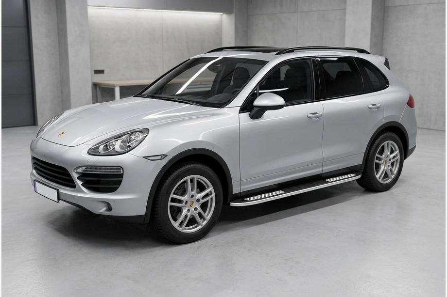 Porsche Cayenne 2010-2017 Marchepieds Latéraux Tayga V2 (2 pcs, Aluminium) Image