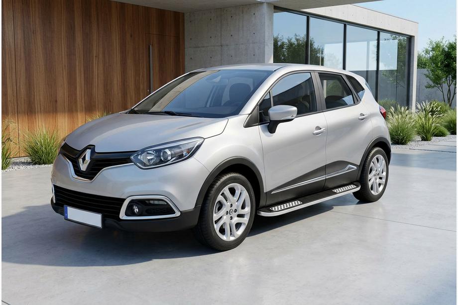 Renault Captur 2013-2019 Marchepieds Latéraux Tayga V2 (2 pcs, Aluminium) Image
