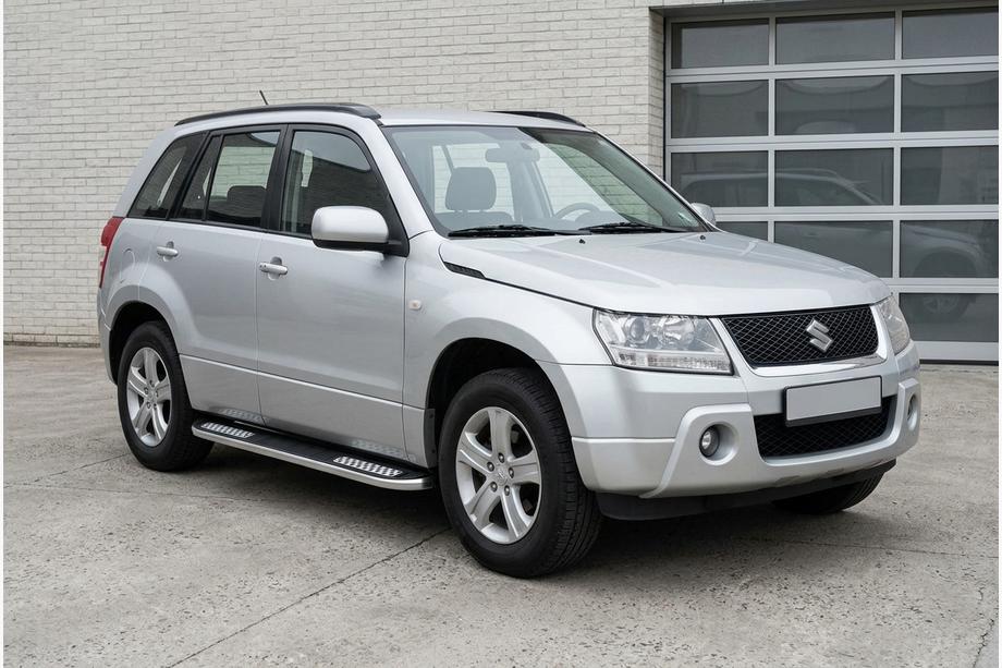 Suzuki Grand Vitara 2005-2017 Marchepieds Latéraux Tayga V2 (2 pcs, Aluminium) Photo 1