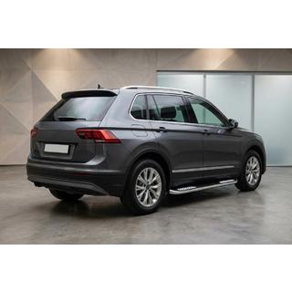 Marchepieds Latéraux Tayga V2 (2 pcs, Aluminium) Volkswagen Tiguan 2016-2023 photo 1
