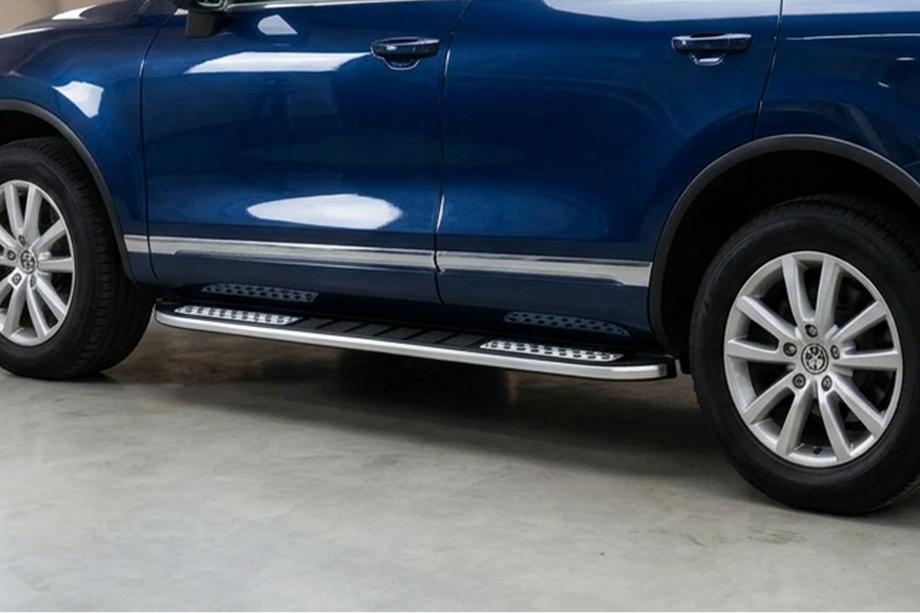 Volkswagen Touareg 2002–2010 Marchepieds Latéraux Tayga V2 (2 pcs, Aluminium) Photo 1