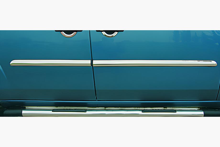 Fiat Doblo I 2001-2005 Moulures de porte inox (4 pcs) OmsaLine - Inox Italien Image