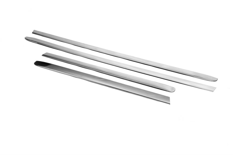 Fiat Doblo I 2005-2010 Moulures de Portes Modèle Étroit (4 pcs, Inox) Photo 8