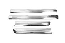 Fiat Doblo I 2005-2010 Moulures de Porte Modèle Large (4 pcs, Inox) Carmos - Acier Inoxydable Turc photo 7