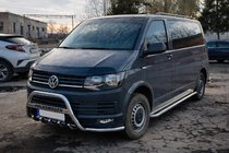 Volkswagen T6 2015-2024 Pare-buffle WT004-ST (Inox) photo 5