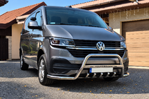 Volkswagen T6 2015-2024 Pare-buffle WT004-ST (Inox) photo 1