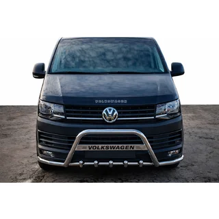 Pare-buffle WT004-ST (Inox) Volkswagen T6 2015-2024 photo 1