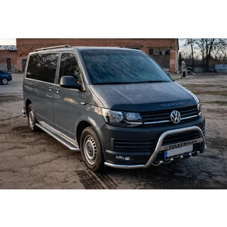 Pare-buffle WT004-ST (Inox) Volkswagen T6 2015-2024 photo 3