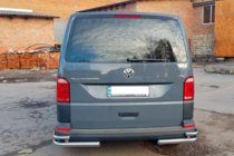 Volkswagen T6 2015-2024 Coins arrières AK003-Double (2 pcs, inox) photo 5